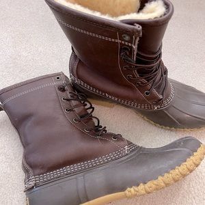 L.L. Bean Women’s Shearling Lined Bean Boots